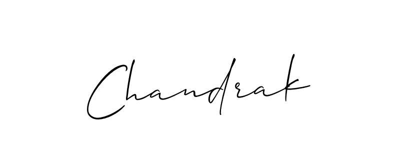 You can use this online signature creator to create a handwritten signature for the name Chandrak. This is the best online autograph maker. Chandrak signature style 2 images and pictures png