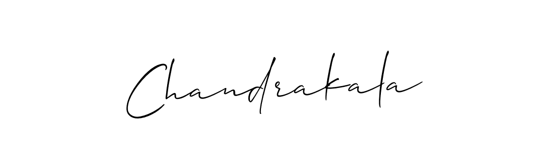 You can use this online signature creator to create a handwritten signature for the name Chandrakala. This is the best online autograph maker. Chandrakala signature style 2 images and pictures png