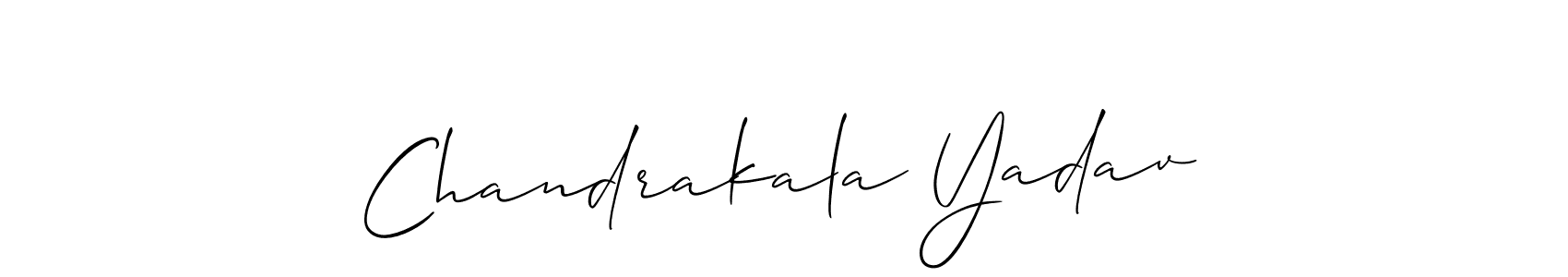 See photos of Chandrakala Yadav official signature by Spectra . Check more albums & portfolios. Read reviews & check more about Allison_Script font. Chandrakala Yadav signature style 2 images and pictures png