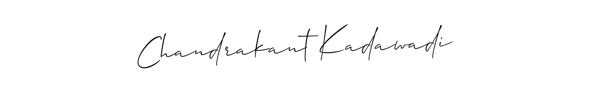 Once you've used our free online signature maker to create your best signature Allison_Script style, it's time to enjoy all of the benefits that Chandrakant Kadawadi name signing documents. Chandrakant Kadawadi signature style 2 images and pictures png