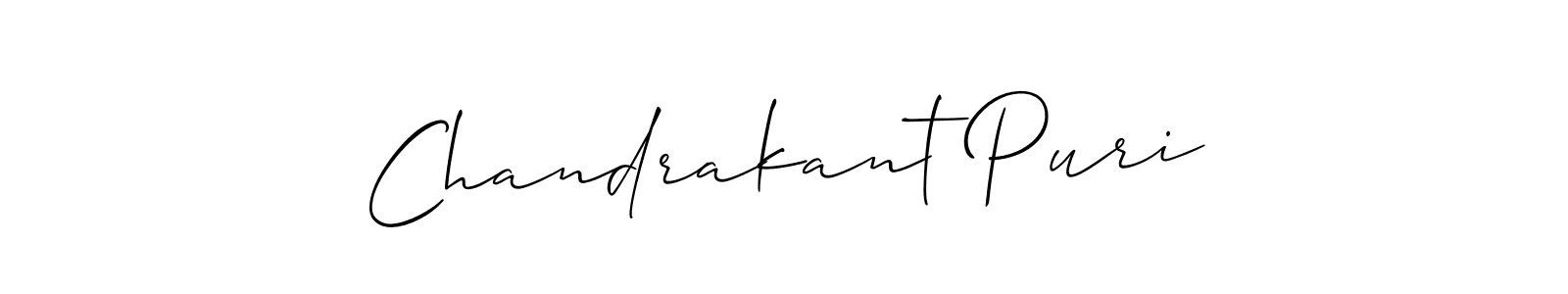 This is the best signature style for the Chandrakant Puri name. Also you like these signature font (Allison_Script). Mix name signature. Chandrakant Puri signature style 2 images and pictures png