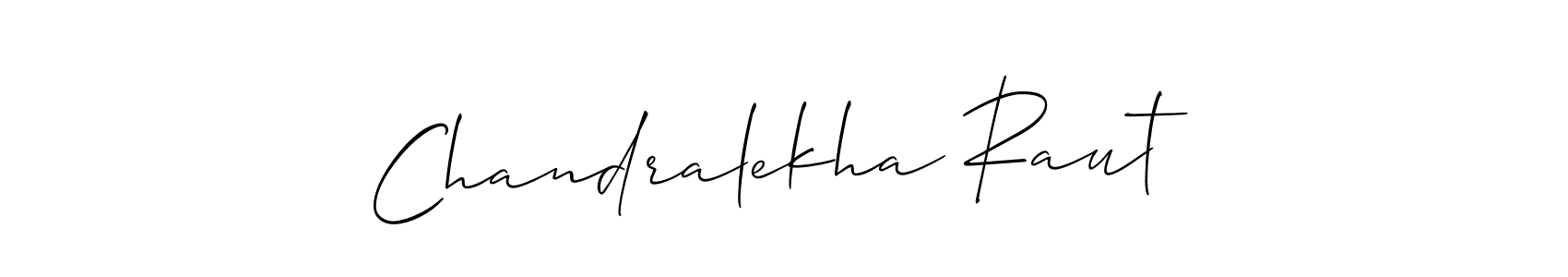 Similarly Allison_Script is the best handwritten signature design. Signature creator online .You can use it as an online autograph creator for name Chandralekha Raut. Chandralekha Raut signature style 2 images and pictures png