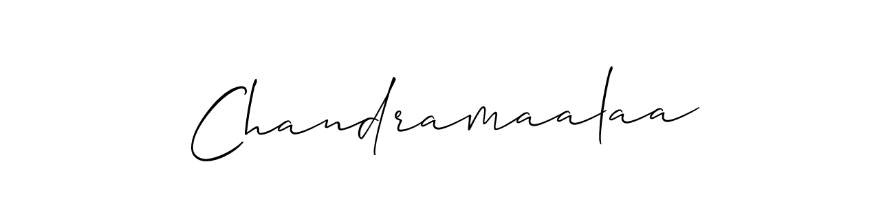 Make a beautiful signature design for name Chandramaalaa. Use this online signature maker to create a handwritten signature for free. Chandramaalaa signature style 2 images and pictures png