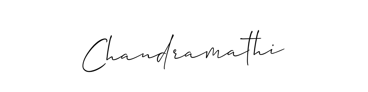 Make a beautiful signature design for name Chandramathi. Use this online signature maker to create a handwritten signature for free. Chandramathi signature style 2 images and pictures png