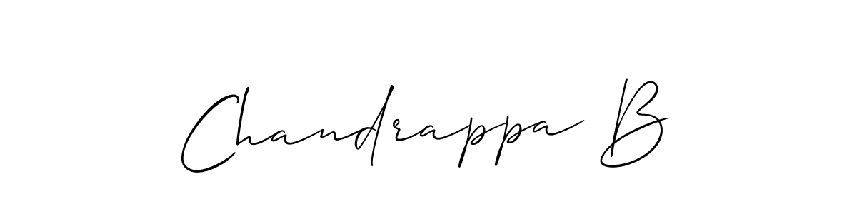 Once you've used our free online signature maker to create your best signature Allison_Script style, it's time to enjoy all of the benefits that Chandrappa B name signing documents. Chandrappa B signature style 2 images and pictures png