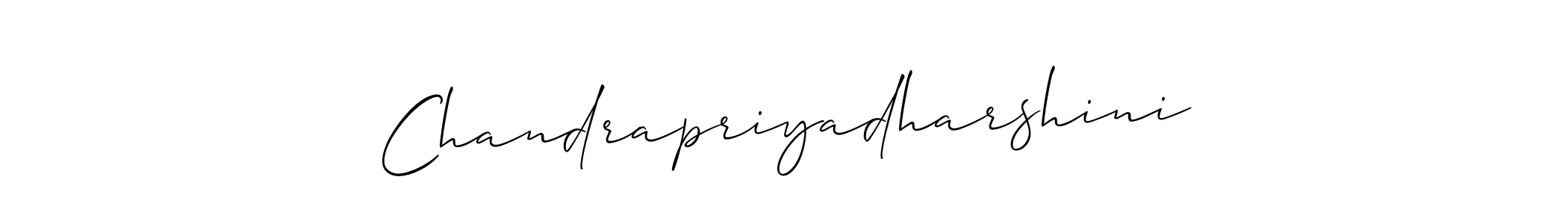 Once you've used our free online signature maker to create your best signature Allison_Script style, it's time to enjoy all of the benefits that Chandrapriyadharshini name signing documents. Chandrapriyadharshini signature style 2 images and pictures png