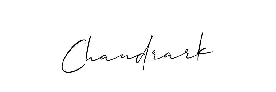 It looks lik you need a new signature style for name Chandrark. Design unique handwritten (Allison_Script) signature with our free signature maker in just a few clicks. Chandrark signature style 2 images and pictures png