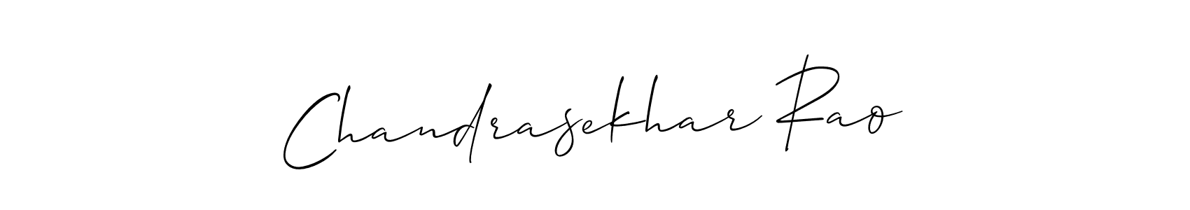 This is the best signature style for the Chandrasekhar Rao name. Also you like these signature font (Allison_Script). Mix name signature. Chandrasekhar Rao signature style 2 images and pictures png