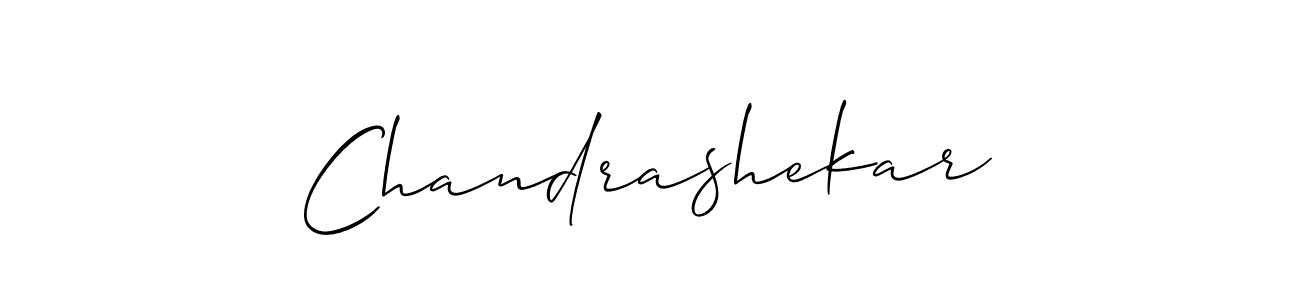 Design your own signature with our free online signature maker. With this signature software, you can create a handwritten (Allison_Script) signature for name Chandrashekar. Chandrashekar signature style 2 images and pictures png