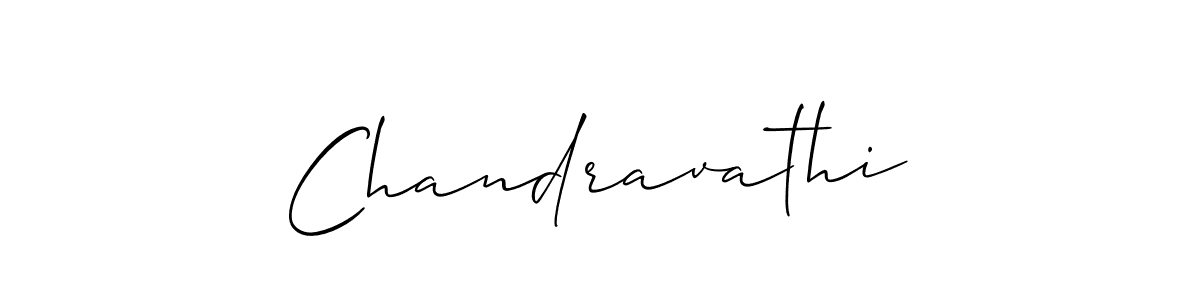 Make a beautiful signature design for name Chandravathi. With this signature (Allison_Script) style, you can create a handwritten signature for free. Chandravathi signature style 2 images and pictures png