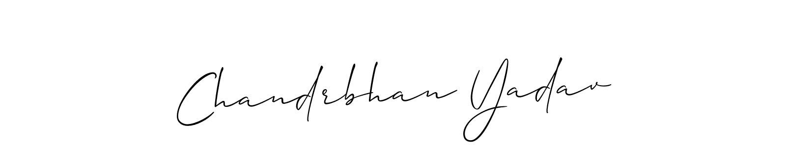 if you are searching for the best signature style for your name Chandrbhan Yadav. so please give up your signature search. here we have designed multiple signature styles  using Allison_Script. Chandrbhan Yadav signature style 2 images and pictures png