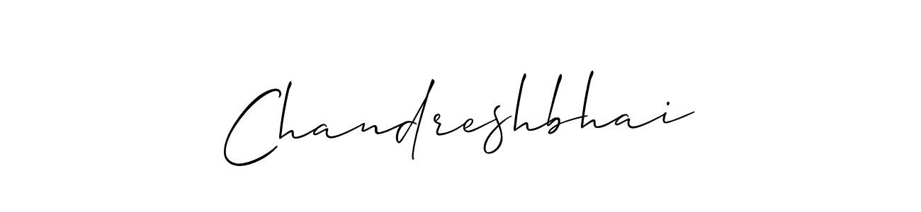 Chandreshbhai stylish signature style. Best Handwritten Sign (Allison_Script) for my name. Handwritten Signature Collection Ideas for my name Chandreshbhai. Chandreshbhai signature style 2 images and pictures png