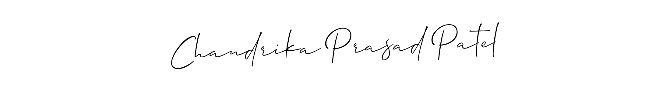 See photos of Chandrika Prasad Patel official signature by Spectra . Check more albums & portfolios. Read reviews & check more about Allison_Script font. Chandrika Prasad Patel signature style 2 images and pictures png