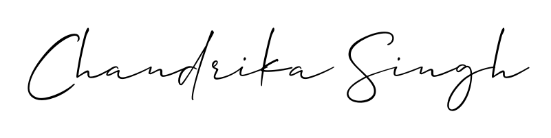 Transform the name Chandrika Singh into a signature masterpiece using Allison_Script font. Ideal for photographers, artists, and creators looking for watermarks. Chandrika Singh signature style 2 images and pictures png
