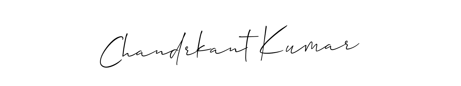 Also You can easily find your signature by using the search form. We will create Chandrkant Kumar name handwritten signature images for you free of cost using Allison_Script sign style. Chandrkant Kumar signature style 2 images and pictures png