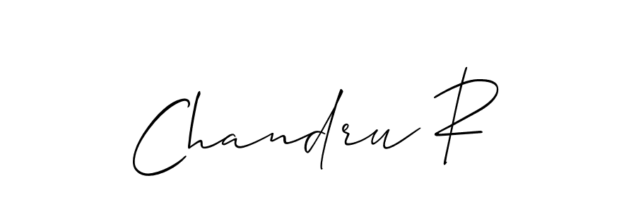 See photos of Chandru R official signature by Spectra . Check more albums & portfolios. Read reviews & check more about Allison_Script font. Chandru R signature style 2 images and pictures png