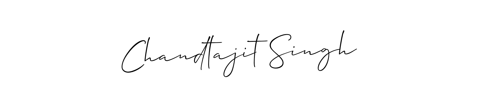 How to Draw Chandtajit Singh signature style? Allison_Script is a latest design signature styles for name Chandtajit Singh. Chandtajit Singh signature style 2 images and pictures png