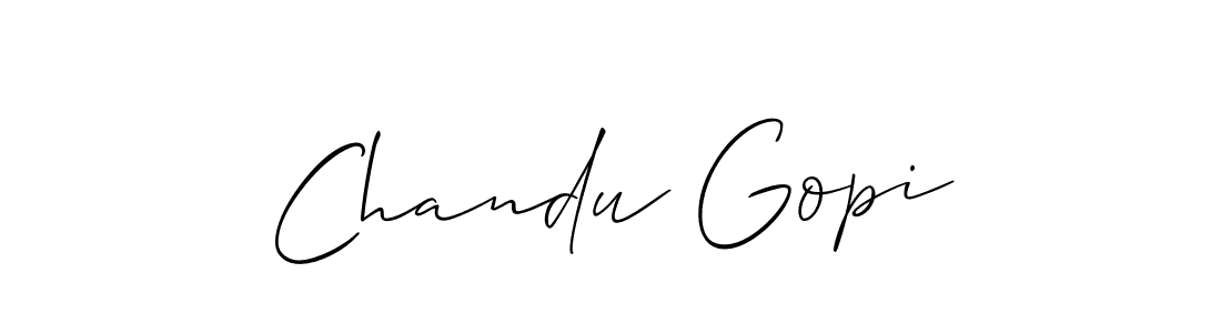 if you are searching for the best signature style for your name Chandu Gopi. so please give up your signature search. here we have designed multiple signature styles  using Allison_Script. Chandu Gopi signature style 2 images and pictures png