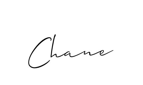 How to make Chane name signature. Use Allison_Script style for creating short signs online. This is the latest handwritten sign. Chane signature style 2 images and pictures png