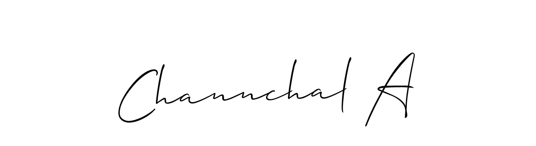 You can use this online signature creator to create a handwritten signature for the name Channchal A. This is the best online autograph maker. Channchal A signature style 2 images and pictures png