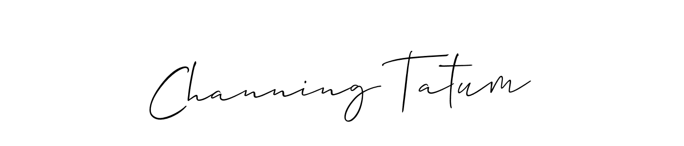 Here are the top 10 professional signature styles for the name Channing Tatum. These are the best autograph styles you can use for your name. Channing Tatum signature style 2 images and pictures png