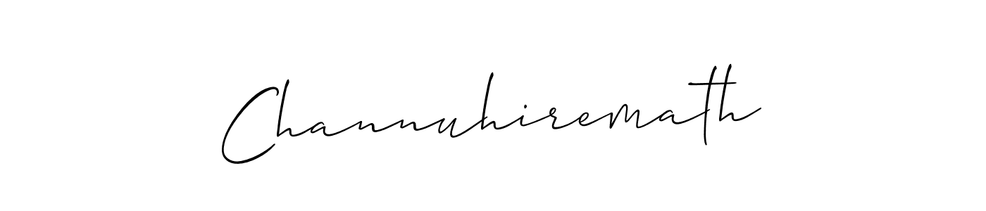 Make a beautiful signature design for name Channuhiremath. Use this online signature maker to create a handwritten signature for free. Channuhiremath signature style 2 images and pictures png