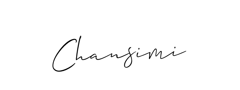 Check out images of Autograph of Chansimi name. Actor Chansimi Signature Style. Allison_Script is a professional sign style online. Chansimi signature style 2 images and pictures png