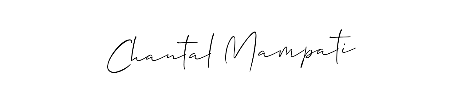 Allison_Script is a professional signature style that is perfect for those who want to add a touch of class to their signature. It is also a great choice for those who want to make their signature more unique. Get Chantal Mampati name to fancy signature for free. Chantal Mampati signature style 2 images and pictures png