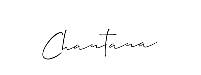 Chantana stylish signature style. Best Handwritten Sign (Allison_Script) for my name. Handwritten Signature Collection Ideas for my name Chantana. Chantana signature style 2 images and pictures png