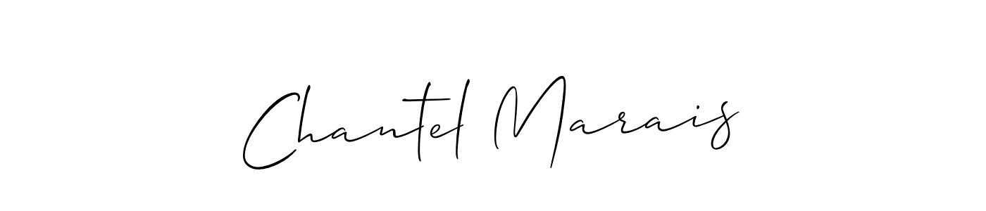 Also we have Chantel Marais name is the best signature style. Create professional handwritten signature collection using Allison_Script autograph style. Chantel Marais signature style 2 images and pictures png