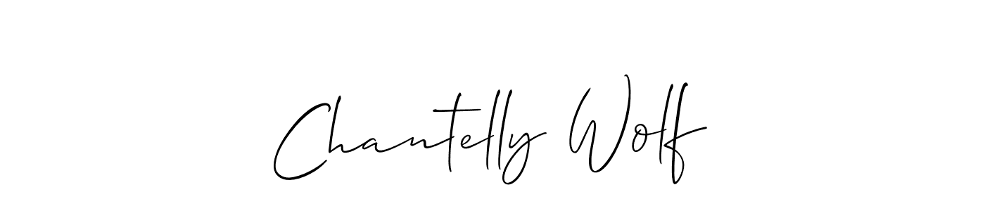 How to Draw Chantelly Wolf signature style? Allison_Script is a latest design signature styles for name Chantelly Wolf. Chantelly Wolf signature style 2 images and pictures png