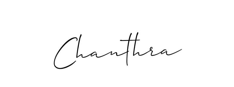 The best way (Allison_Script) to make a short signature is to pick only two or three words in your name. The name Chanthra include a total of six letters. For converting this name. Chanthra signature style 2 images and pictures png