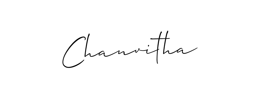 Make a beautiful signature design for name Chanvitha. Use this online signature maker to create a handwritten signature for free. Chanvitha signature style 2 images and pictures png