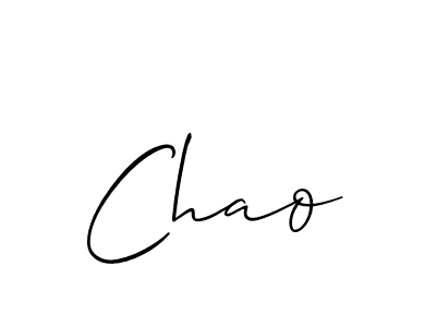 Make a beautiful signature design for name Chao. Use this online signature maker to create a handwritten signature for free. Chao signature style 2 images and pictures png