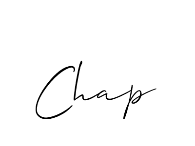 if you are searching for the best signature style for your name Chap. so please give up your signature search. here we have designed multiple signature styles  using Allison_Script. Chap signature style 2 images and pictures png