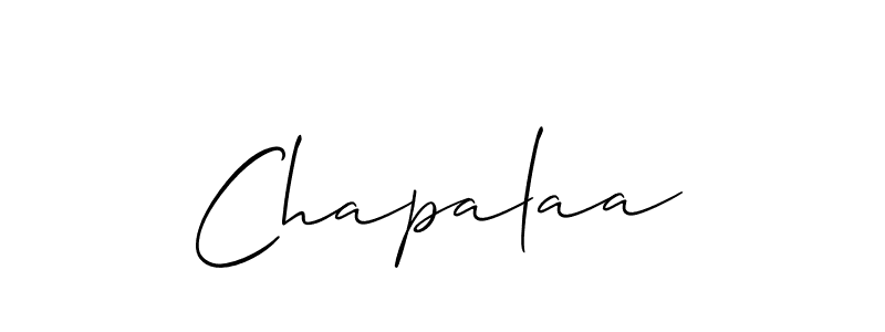 How to Draw Chapalaa signature style? Allison_Script is a latest design signature styles for name Chapalaa. Chapalaa signature style 2 images and pictures png