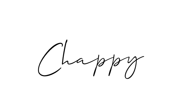 Allison_Script is a professional signature style that is perfect for those who want to add a touch of class to their signature. It is also a great choice for those who want to make their signature more unique. Get Chappy name to fancy signature for free. Chappy signature style 2 images and pictures png