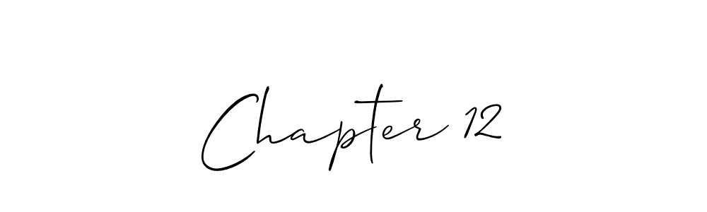 Best and Professional Signature Style for Chapter 12. Allison_Script Best Signature Style Collection. Chapter 12 signature style 2 images and pictures png