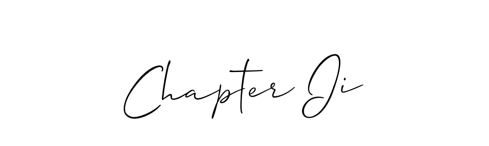 You should practise on your own different ways (Allison_Script) to write your name (Chapter Ii) in signature. don't let someone else do it for you. Chapter Ii signature style 2 images and pictures png