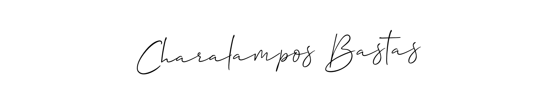 Make a beautiful signature design for name Charalampos Bastas. Use this online signature maker to create a handwritten signature for free. Charalampos Bastas signature style 2 images and pictures png