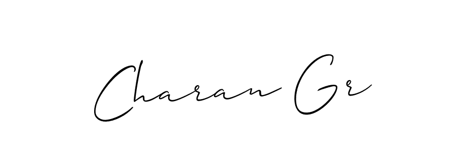 This is the best signature style for the Charan Gr name. Also you like these signature font (Allison_Script). Mix name signature. Charan Gr signature style 2 images and pictures png