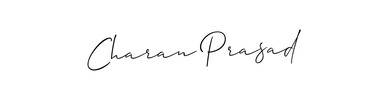 Make a short Charan Prasad signature style. Manage your documents anywhere anytime using Allison_Script. Create and add eSignatures, submit forms, share and send files easily. Charan Prasad signature style 2 images and pictures png