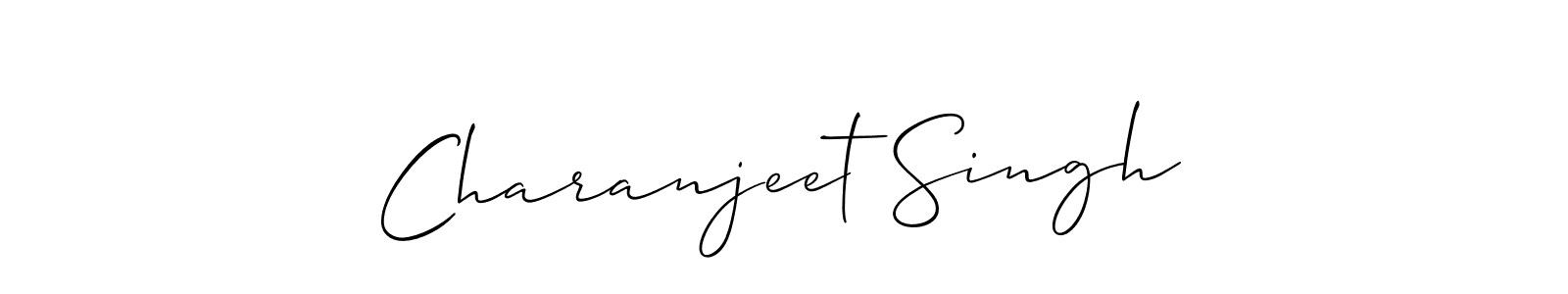 You should practise on your own different ways (Allison_Script) to write your name (Charanjeet Singh) in signature. don't let someone else do it for you. Charanjeet Singh signature style 2 images and pictures png