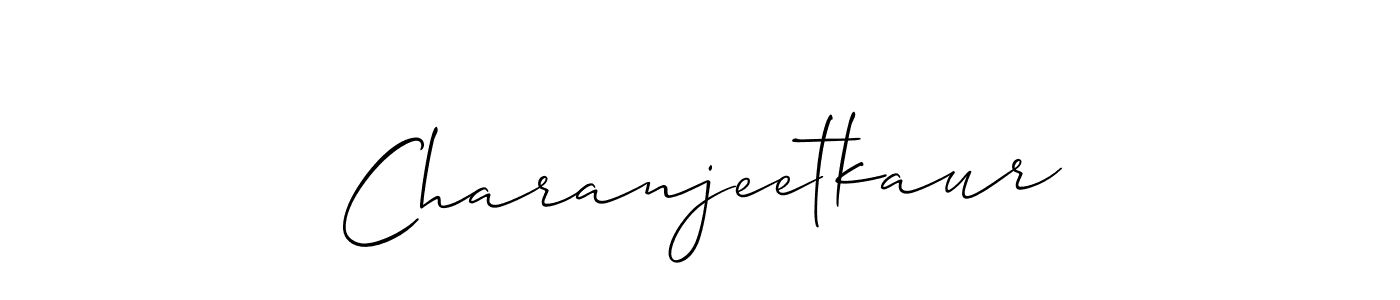 if you are searching for the best signature style for your name Charanjeetkaur. so please give up your signature search. here we have designed multiple signature styles  using Allison_Script. Charanjeetkaur signature style 2 images and pictures png