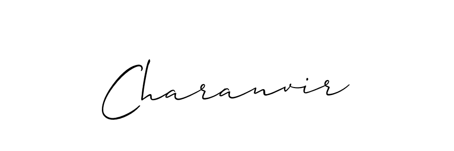 How to Draw Charanvir signature style? Allison_Script is a latest design signature styles for name Charanvir. Charanvir signature style 2 images and pictures png