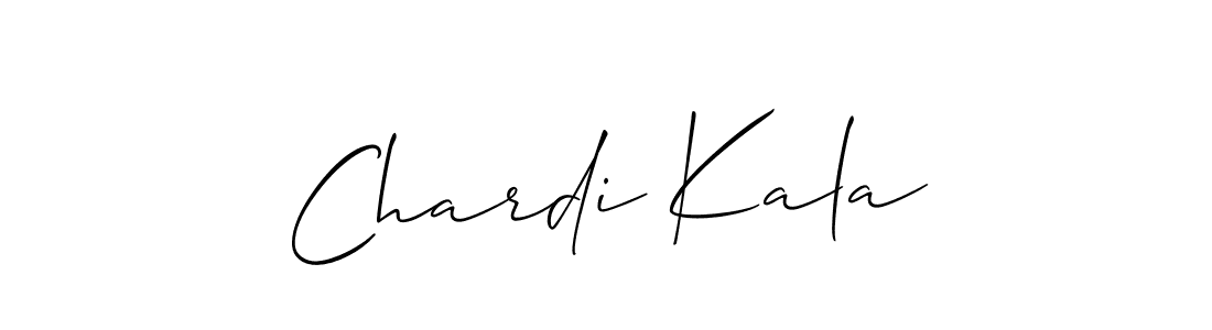 Similarly Allison_Script is the best handwritten signature design. Signature creator online .You can use it as an online autograph creator for name Chardi Kala. Chardi Kala signature style 2 images and pictures png