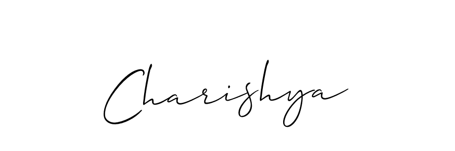 if you are searching for the best signature style for your name Charishya. so please give up your signature search. here we have designed multiple signature styles  using Allison_Script. Charishya signature style 2 images and pictures png