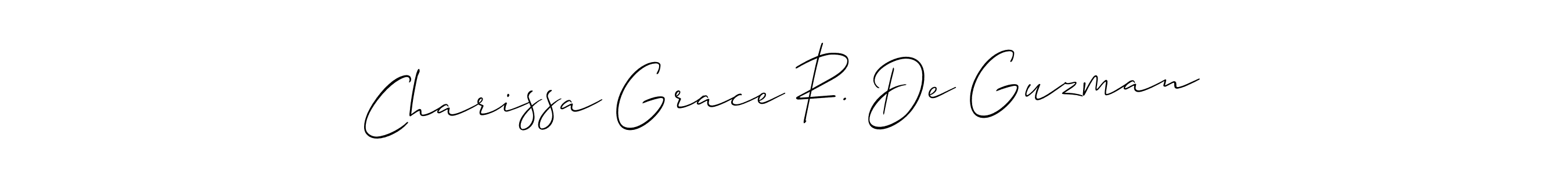 You can use this online signature creator to create a handwritten signature for the name Charissa Grace R. De Guzman. This is the best online autograph maker. Charissa Grace R. De Guzman signature style 2 images and pictures png