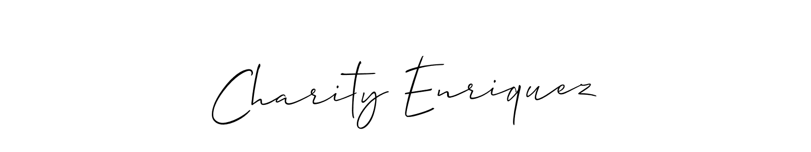 How to Draw Charity Enriquez signature style? Allison_Script is a latest design signature styles for name Charity Enriquez. Charity Enriquez signature style 2 images and pictures png