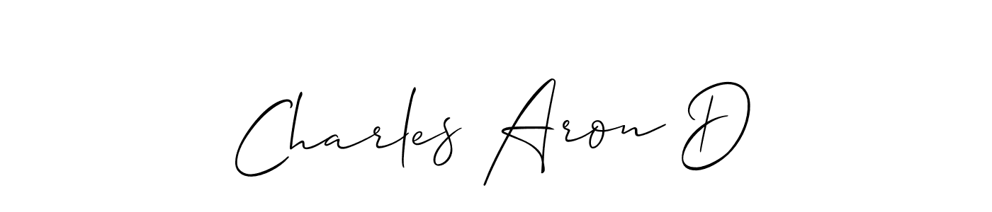 Best and Professional Signature Style for Charles Aron D. Allison_Script Best Signature Style Collection. Charles Aron D signature style 2 images and pictures png
